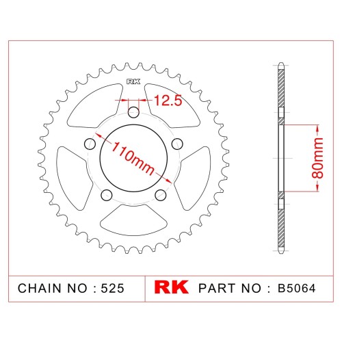 ΓΡΑΝΑΖΙ ΟΠΙΣΘ B5064 45Δ 1332 RK