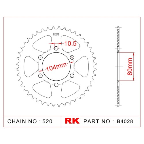 ΓΡΑΝΑΖΙ ΟΠΙΣΘ B4028 40Δ 478 RK