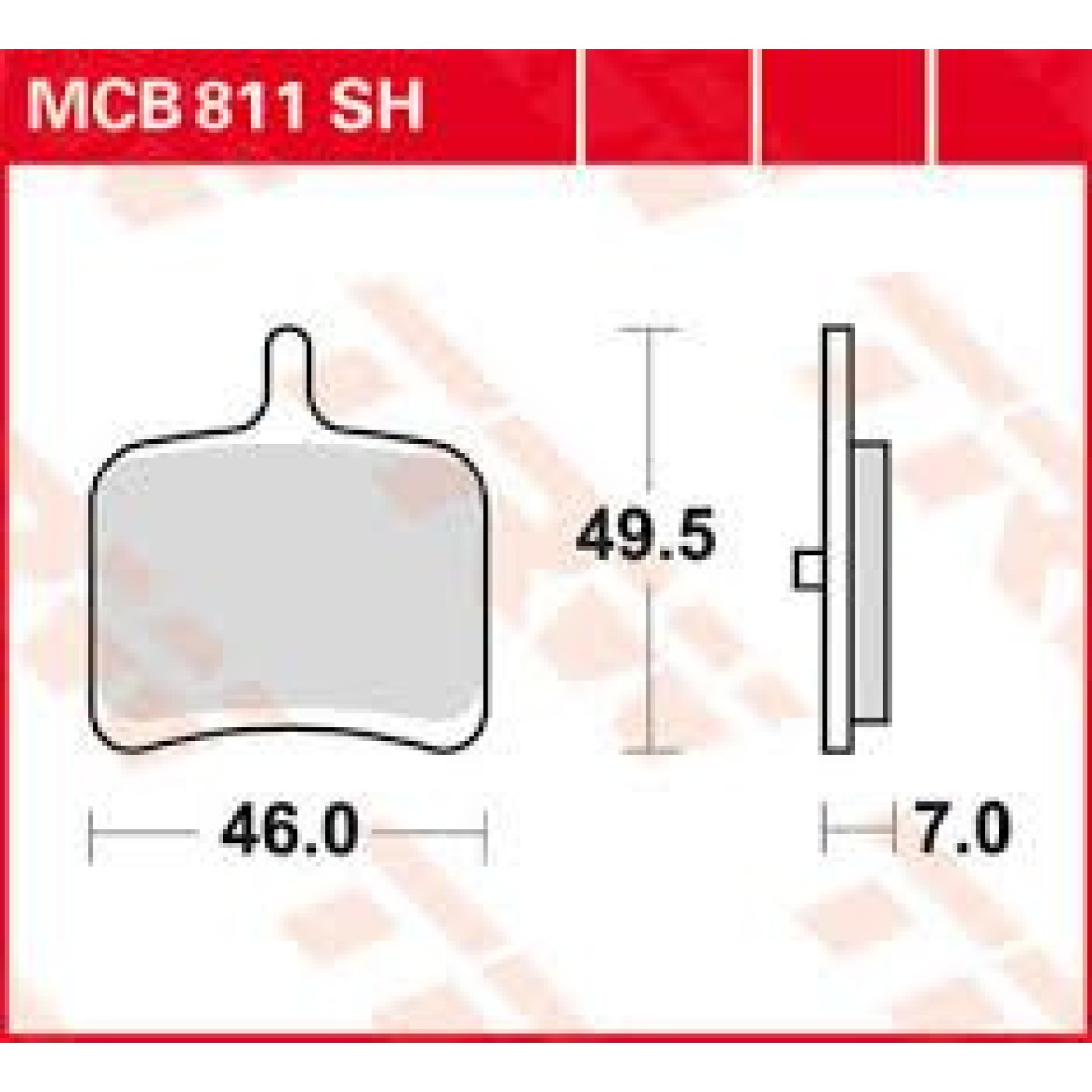 ΤΑΚΑΚΙΑ MCB811SH TRW LUCAS ΓΕΡΜΑΝΙΑΣ F460