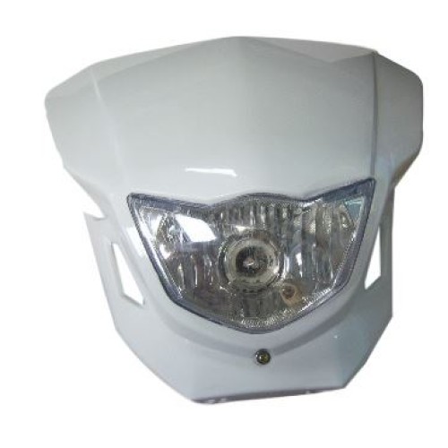ΜΑΣΚΑ ΦΑΝΟΥ ENDURO YP-00-04 ΑΣΠΡΗ ROC