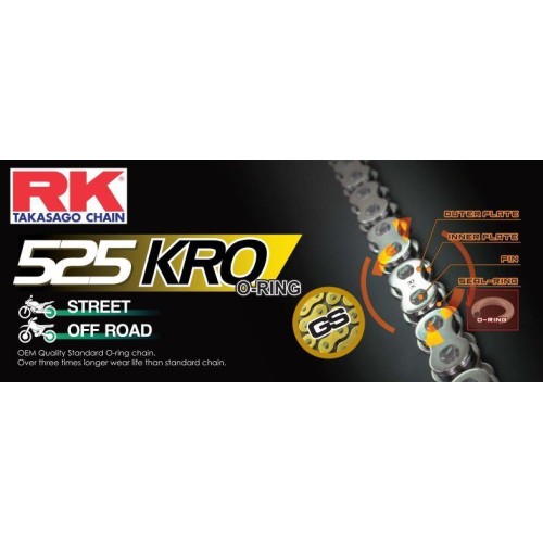 ΑΛΥΣΙΔΑ 525KRO 112L GS ΧΡΥΣΗ RK ΜΑΛ