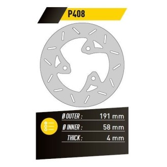 ΔΙΣΚΟΠΛΑΚΑ FE.P408 TYPHOON 80-125 ΕΜΠ. 191-58 4 3Τ FE