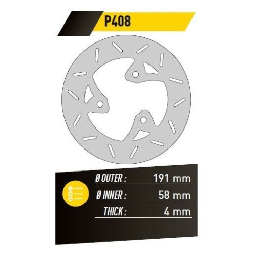 ΔΙΣΚΟΠΛΑΚΑ FE.P408 TYPHOON 80-125 ΕΜΠ. 191-58 4 3Τ FE