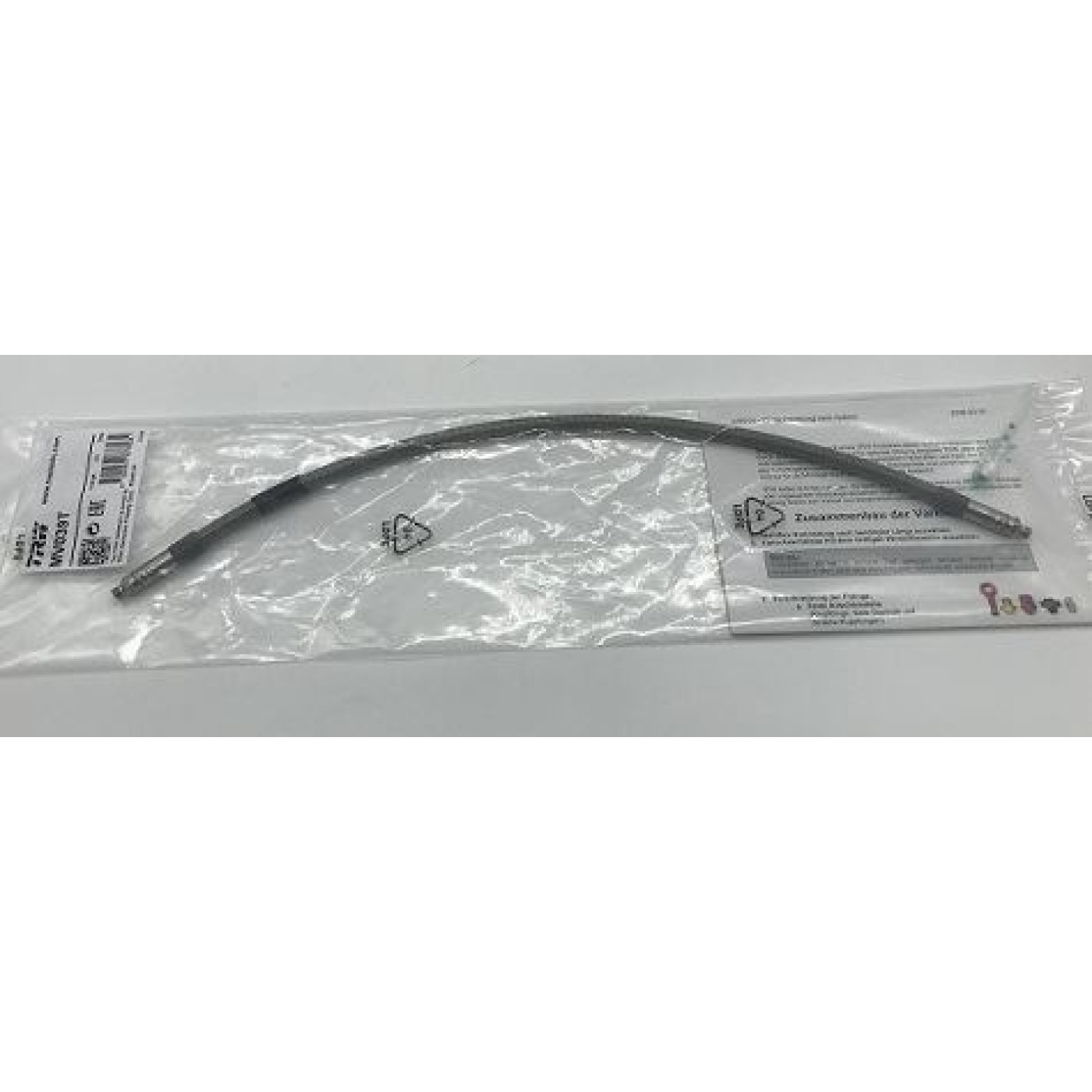 ΣΩΛΗΝΑΚΙ ΔΙΣΚΟΦΡ MV115T 115CM ΔΙΑΦΑΝΟ TRW