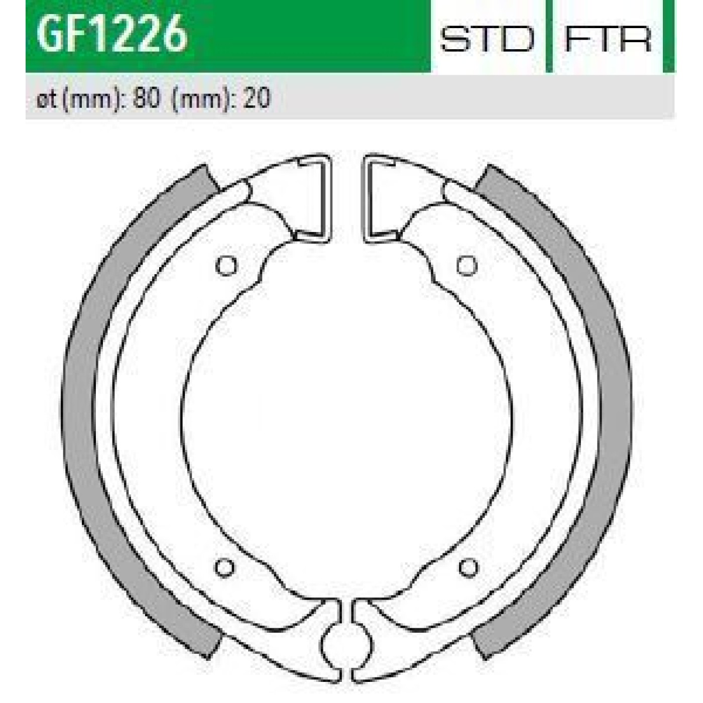 ΣΙΑΓΩΝΕΣ GF1226 CARNA50 SUZUKI NEWFREN