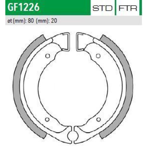 ΣΙΑΓΩΝΕΣ GF1226 CARNA50 SUZUKI NEWFREN