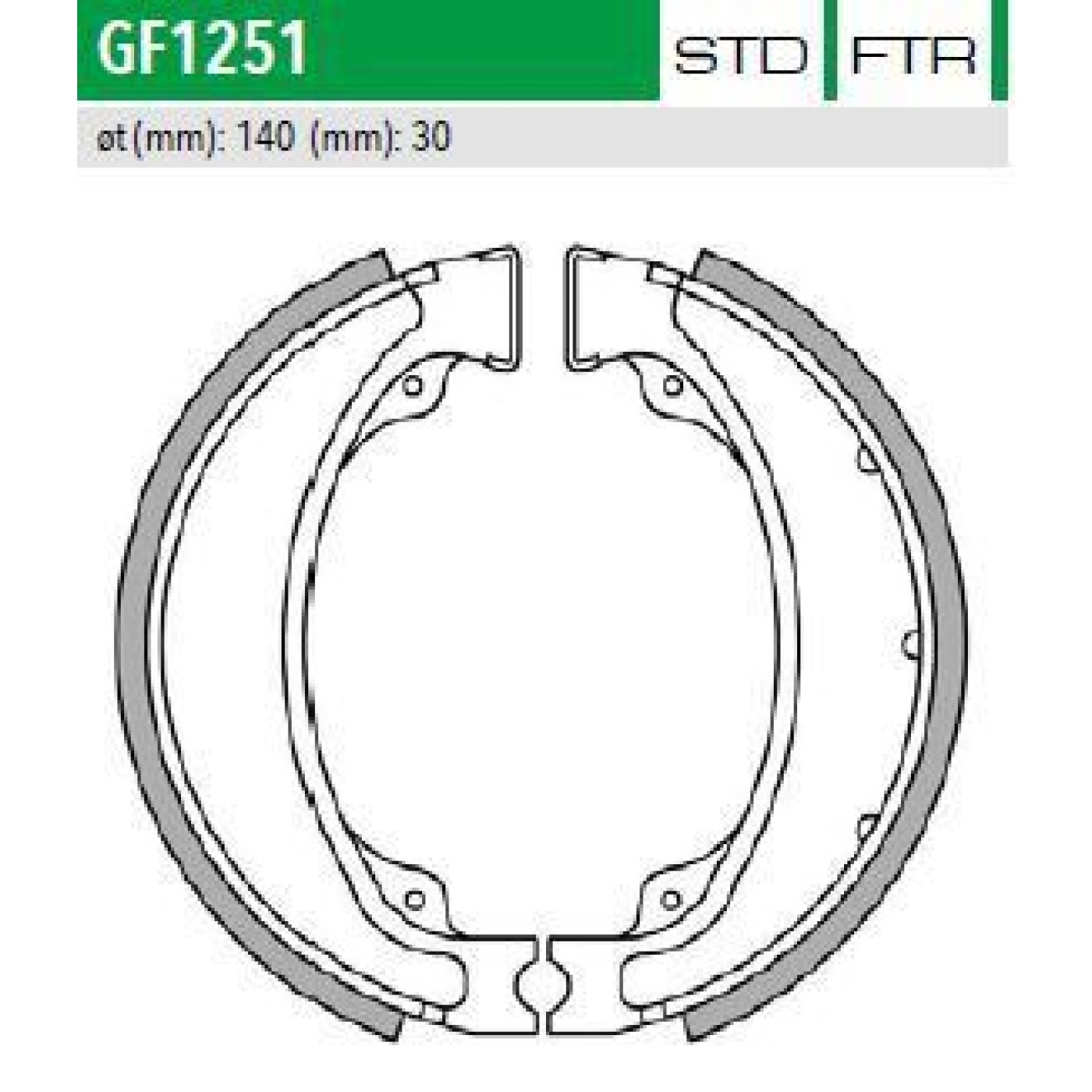 ΣΙΑΓΩΝΕΣ GF1251 SPIKE125 NEWFREN