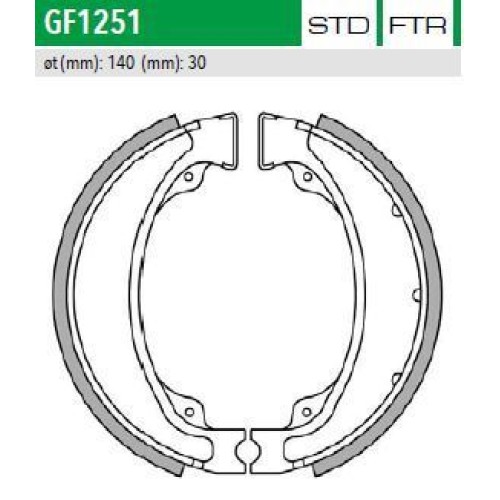 ΣΙΑΓΩΝΕΣ GF1251 SPIKE125 NEWFREN