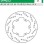 ΔΙΣΚΟΠΛΑΚΑ DF4023A MONSTER400 600 620 ΟΠΙΣΘ 245-133-115 6ΤΡ(8.5) NEWFREN