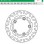ΔΙΣΚΟΠΛΑΚΑ DF5170A GZ6 FAZER 600 YZF R6 MT03 ΟΠΙΣΘ 245-125-105 5ΤΡ NEWFREN