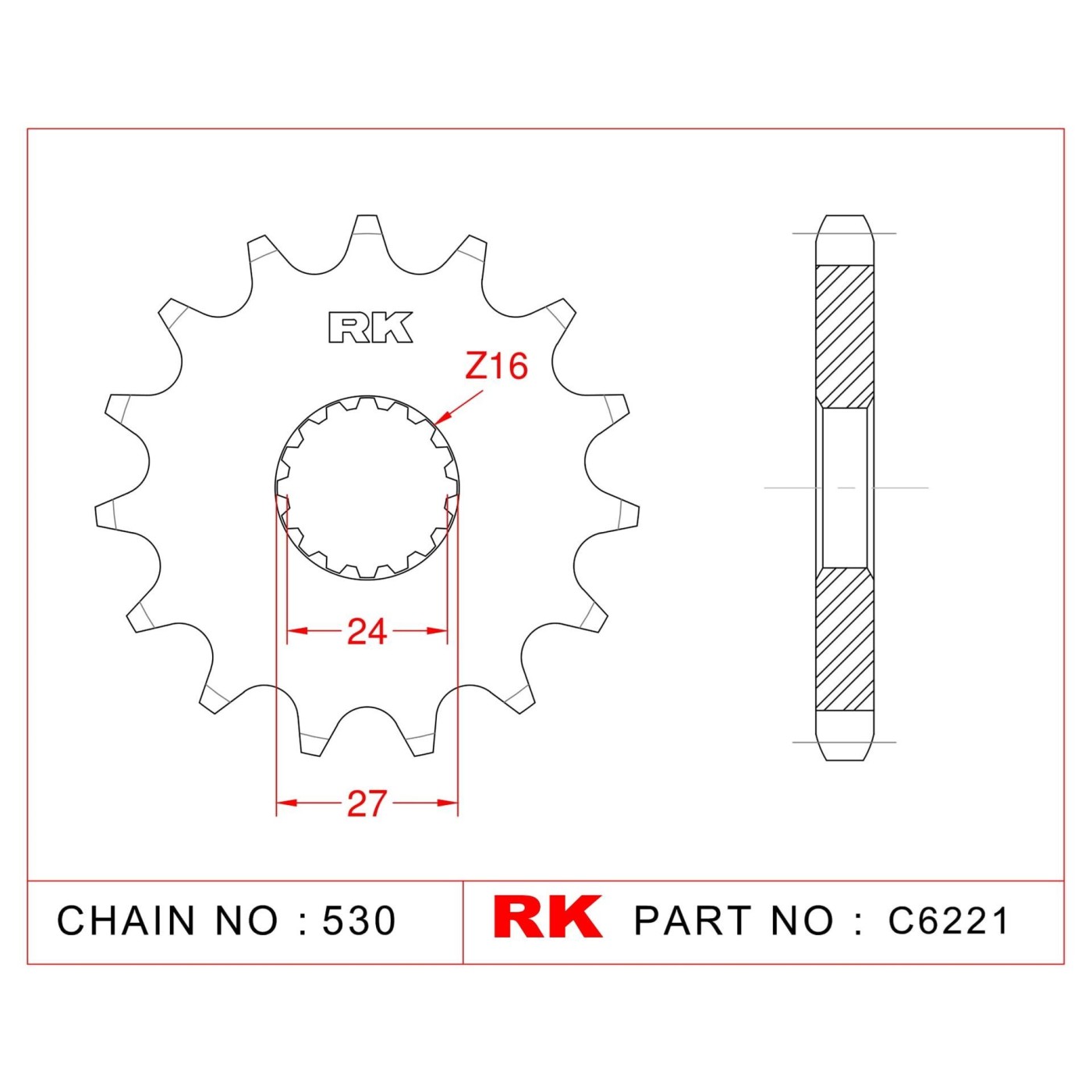 ΓΡΑΝΑΖΙ ΕΜΠΡ C6221 16Δ 423 RK RACING
