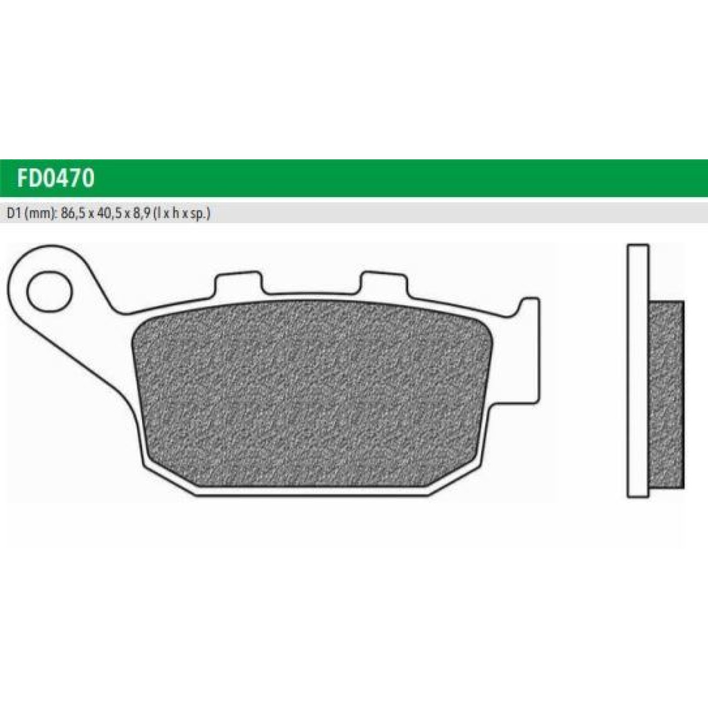 ΤΑΚΑΚΙΑ FD0470BT1 CB500 13- INTEGRA700 ΟΠΙΣ NEWFREN F496