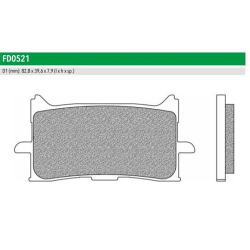 ΤΑΚΑΚΙΑ FD0521TS1 ΜΕΤΑΛ CBR125 300 18- ΕΜΠ CRF1000 AFRICA NEWFREN F679