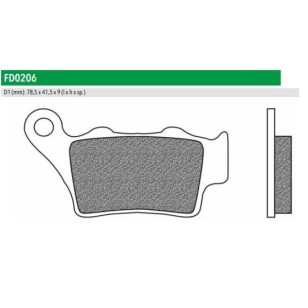 ΤΑΚΑΚΙΑ FD0206TS1 ΜΕΤΑΛ XT660 F650 ΟΠΙΣ NEWFREN F208/213
