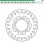 ΔΙΣΚΟΠΛΑΚΑ DF4099A CYGNUS X NXC 125 ΕΜΠΡ 220-100-80 5ΤΡ NEWFREN
