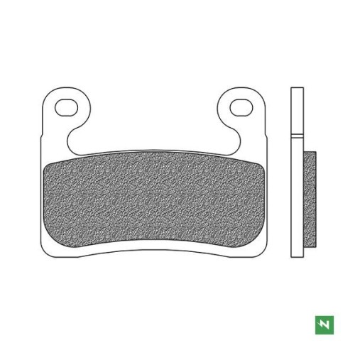 ΤΑΚΑΚΙΑ FD0540SP1 BMW GS1250 S RR1000 2019-20 SINTERED NEWFREN F724
