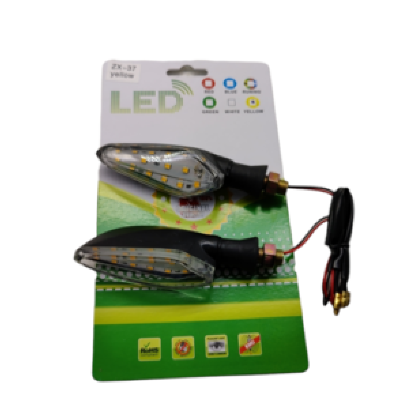 ΦΛΑΣ ZX-37 LED ΔΙΑΦΑΝΟ SHARK ROC