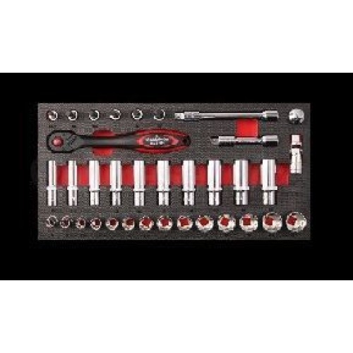 ΕΡΓΑΛΕΙΟ ΣΕΤ ΚΑΣΤΑΝΙΑ 3/8'' BS80072 BIKESERVICE