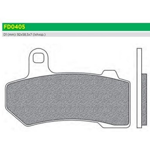 ΤΑΚΑΚΙΑ FD0405SH1 HARLEY-DAVIDSON ΕΜΠ ΟΠΙΣ NEWFREN F409