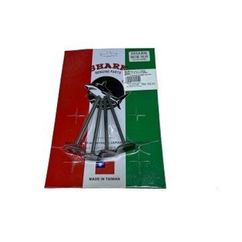 ΒΑΛΒΙΔΑ ΕΙΣΑΓ ΕΞΑΓ CRYPTON X135 24+26 ΣΕΤ 4ΤΜΧ RACING SHARK ΜΑΛ