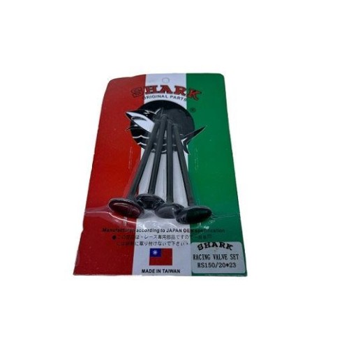 ΒΑΛΒΙΔΑ ΕΙΣΑΓ ΕΞΑΓ GTR150 20+23 ΣΕΤ 4ΤΜΧ RACING SHARK ΜΑΛ