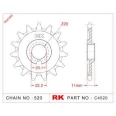 ΓΡΑΝΑΖΙ ΕΜΠΡ C4520 13Δ SHERCO 250 300 RK