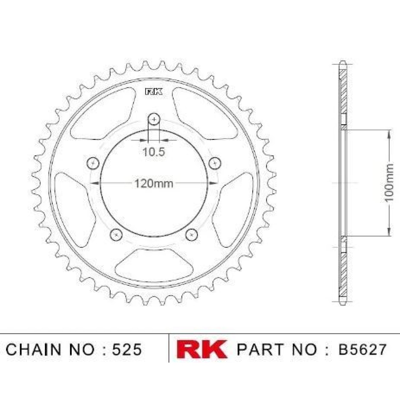 ΓΡΑΝΑΖΙ ΟΠΙΣΘ B5627 46Δ 702 RK