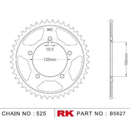ΓΡΑΝΑΖΙ ΟΠΙΣΘ B5627 46Δ 702 RK