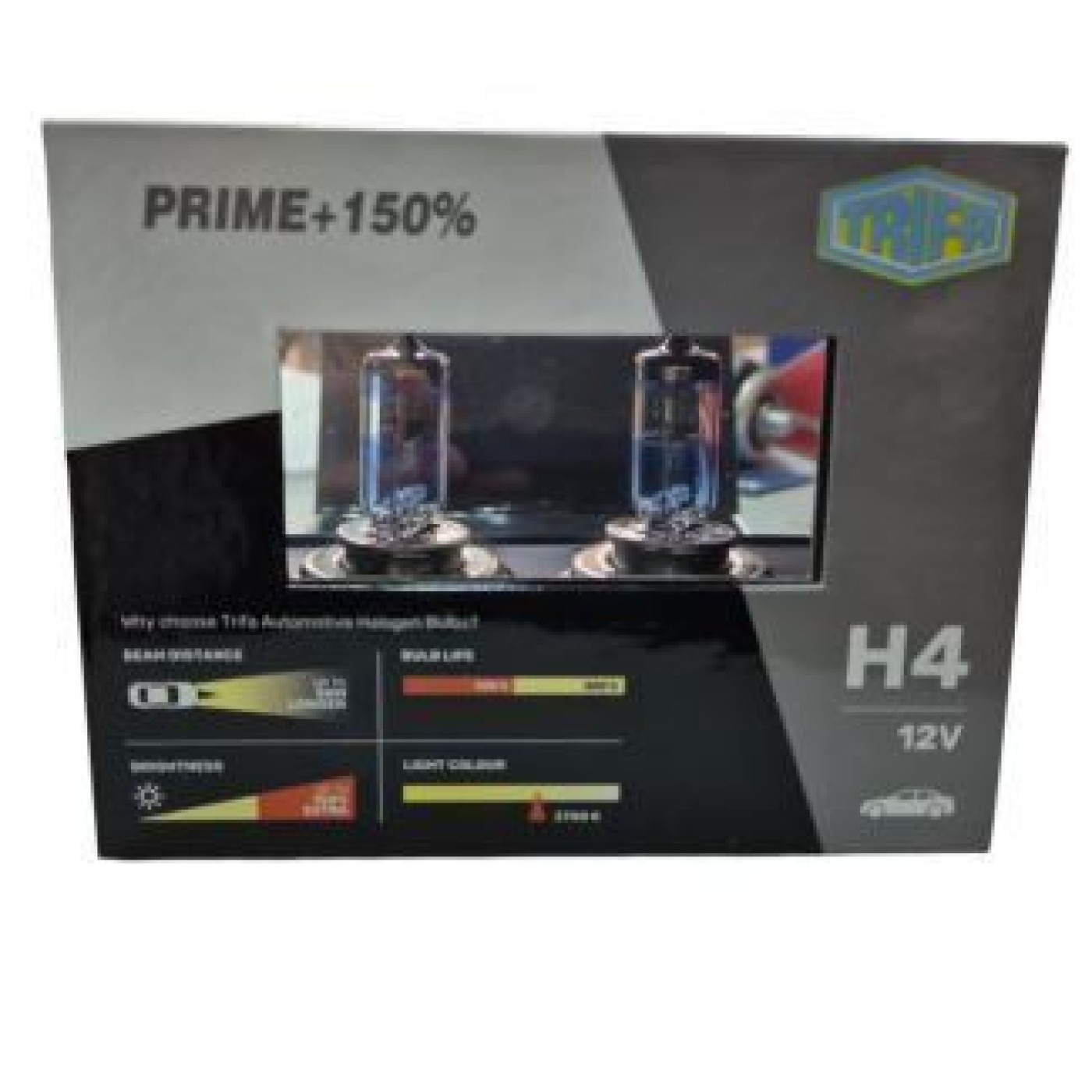 ΛΑΜΠΑ 12 60 55 H4 ΑΛΟΓ PRIME +150% 92661 TRIFA ΓΕΡΜ ΣΕΤ 2ΤΕΜ
