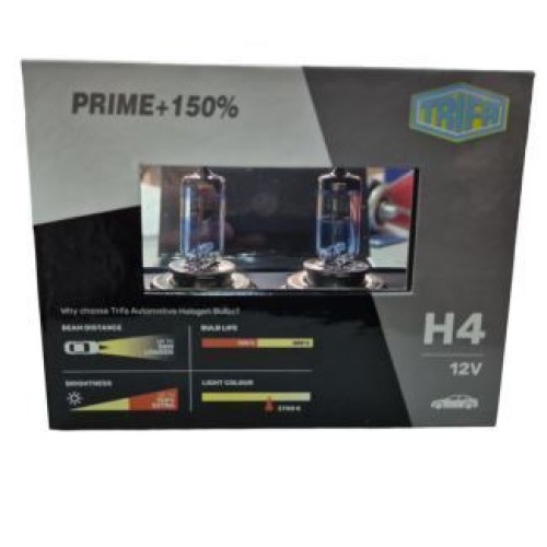 ΛΑΜΠΑ 12 60 55 H4 ΑΛΟΓ PRIME +150% 92661 TRIFA ΓΕΡΜ ΣΕΤ 2ΤΕΜ