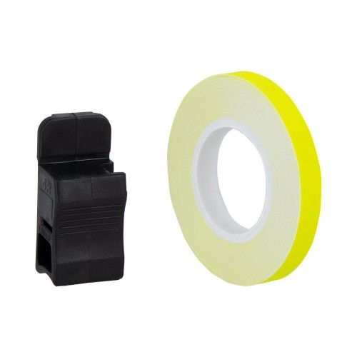 ΤΑΙΝΙΑ ΑΥΤΟΚΟΛΗΤΗ Oxford Wheel Stripes Fluo Yellow + Appl OF615 OXFORD