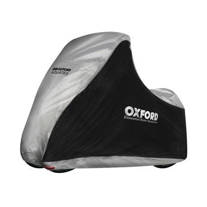 ΚΑΛΥΜΜΑ ΚΟΥΚΟΥΛΑ ΜΟΤΟ Aquatex ΓΙΑ MP3/3 ΡΟΔΑ - Black/Silver OS CV215 OXFORD DD