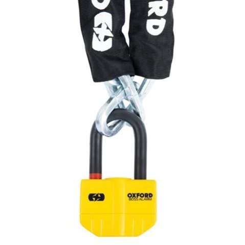 ΚΛΕΙΔΑΡΙΑ ΑΛΥΣΙΔΑ ΜΕ ΣΥΝΑΓΕΡΜΟ Boss Alarm 14mm Lock + Chain 12mm x 1.5m LK488 OXFORD (OF8)