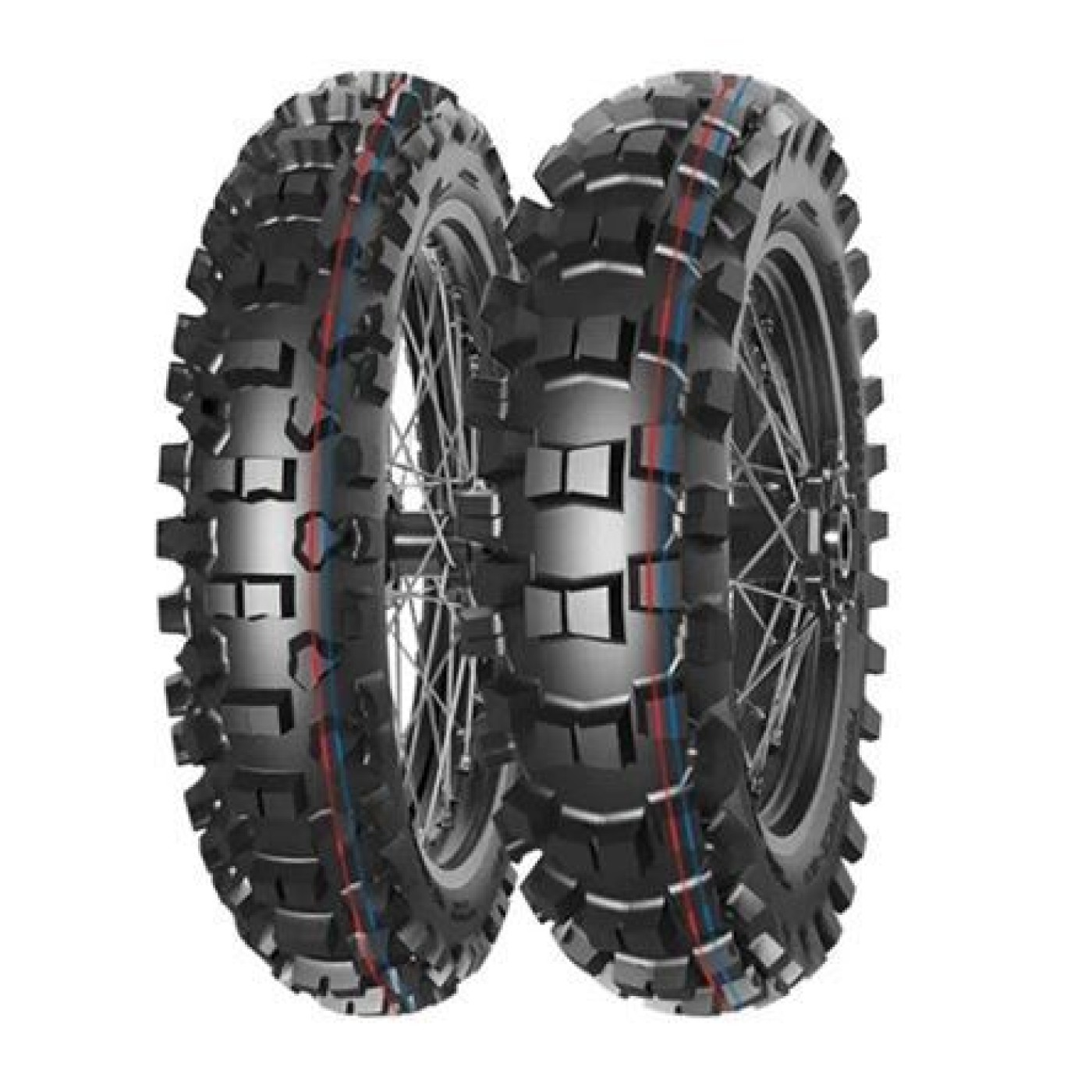 ΕΛΑΣΤΙΚΟ 90/100-12 TERRA FORCE-MX IT PIT CROSS TT 46M ΚΟΚ. ΜΠΛΕ ΓΡΑΜ. MITAS 70001366  9010012