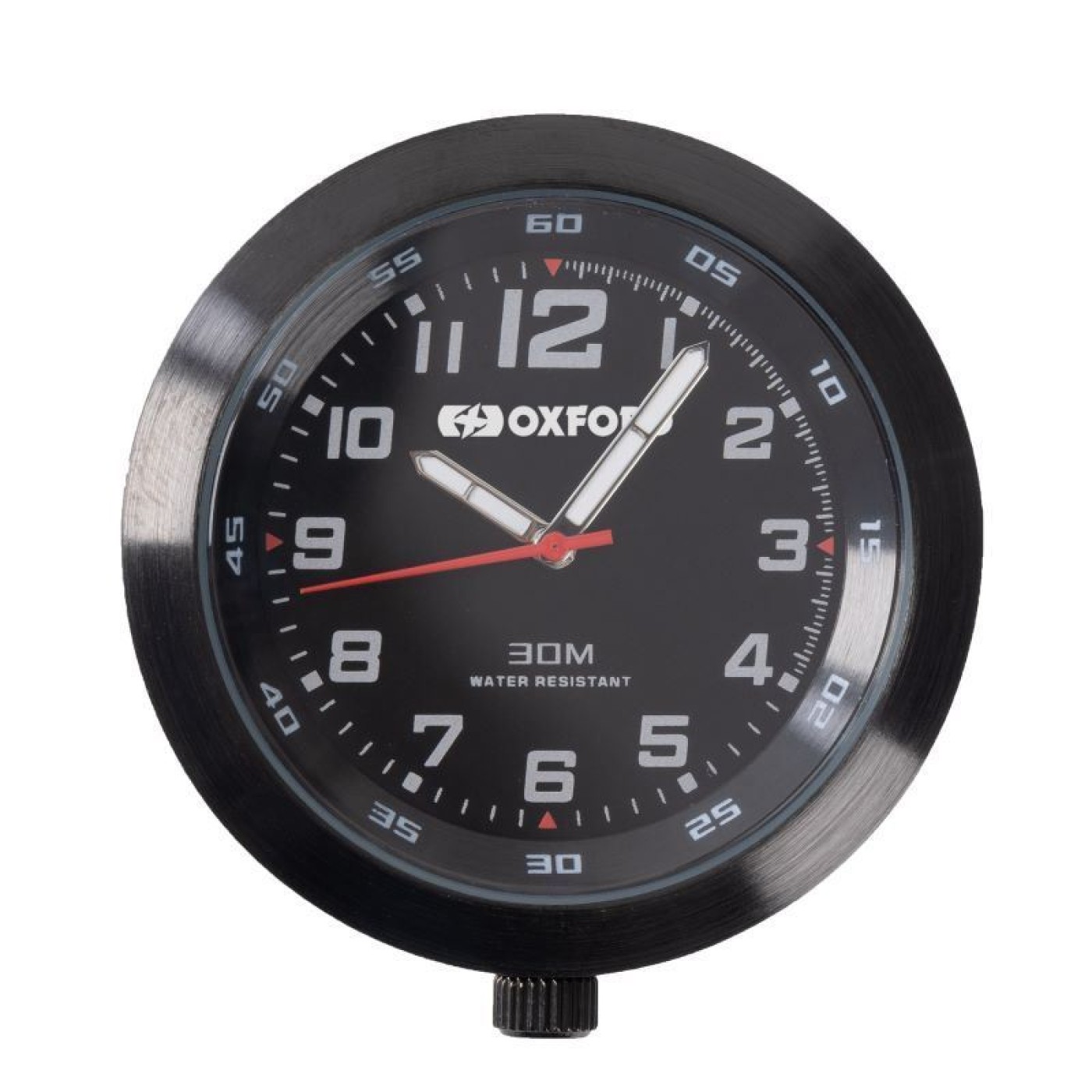 ΡΟΛΟΪ AnaClock Black 39mm OX559 OXFORD