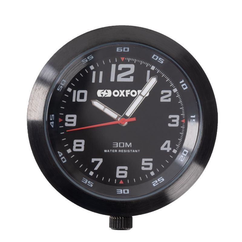 ΡΟΛΟΪ AnaClock Black 39mm OX559 OXFORD