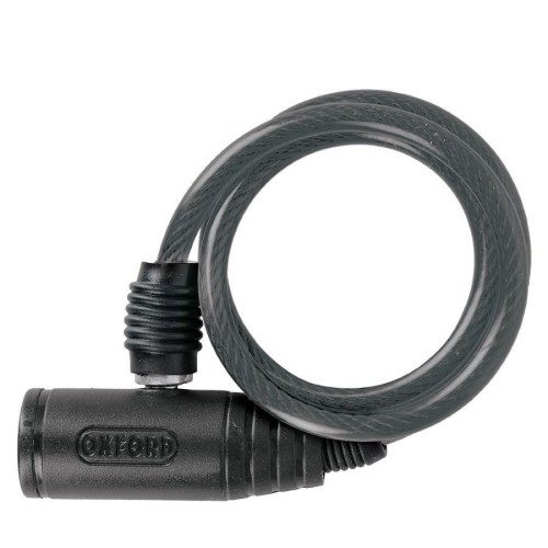 ΚΛΕΙΔΑΡΙΑ ΚΟΥΛΟΥΡΑ Bumper Cable Lock Smoke 6mmx600mm OF02 OXFORD DD