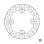ΔΙΣΚΟΠΛΑΚΑ DF5387A FORZA DTC750 21-25 CBX 500 13-23 CBR250 500 650 ΟΠΙΣΘ 240-136-118 4ΤΡ NEWFREN