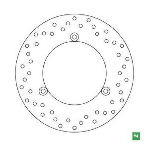 ΔΙΣΚΟΠΛΑΚΑ DF4138A XMAX125 300 18-24 ΟΠΙΣΘ 245-150-132 3ΤΡ(8.8) NEWFREN