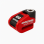 ΚΛΕΙΔΑΡΙΑ ΔΙΣΚ ΜΕ ΣΥΝΑΓΕΡΜΟ ΚΟΚΚΙΝΗ Quartz XA10 Alarm Disc Lock Red 10mm LK909 OXFORD