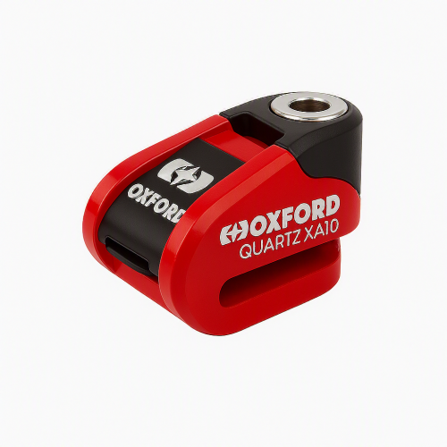 ΚΛΕΙΔΑΡΙΑ ΔΙΣΚ ΜΕ ΣΥΝΑΓΕΡΜΟ ΚΟΚΚΙΝΗ Quartz XA10 Alarm Disc Lock Red 10mm LK909 OXFORD