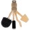 ΒΟΥΡΤΣΕΣ ΣΕΤ ΞΥΛΙΝΕΣ 4ΤΜΧ MINT Cleaning Brush Set OX440 OXFORD