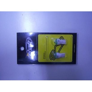 ΛΑΜΠΑ LED T10 W2,1x9,5d 6 ΠΡΑΣΙΝΟ ΣΕΤ ROC