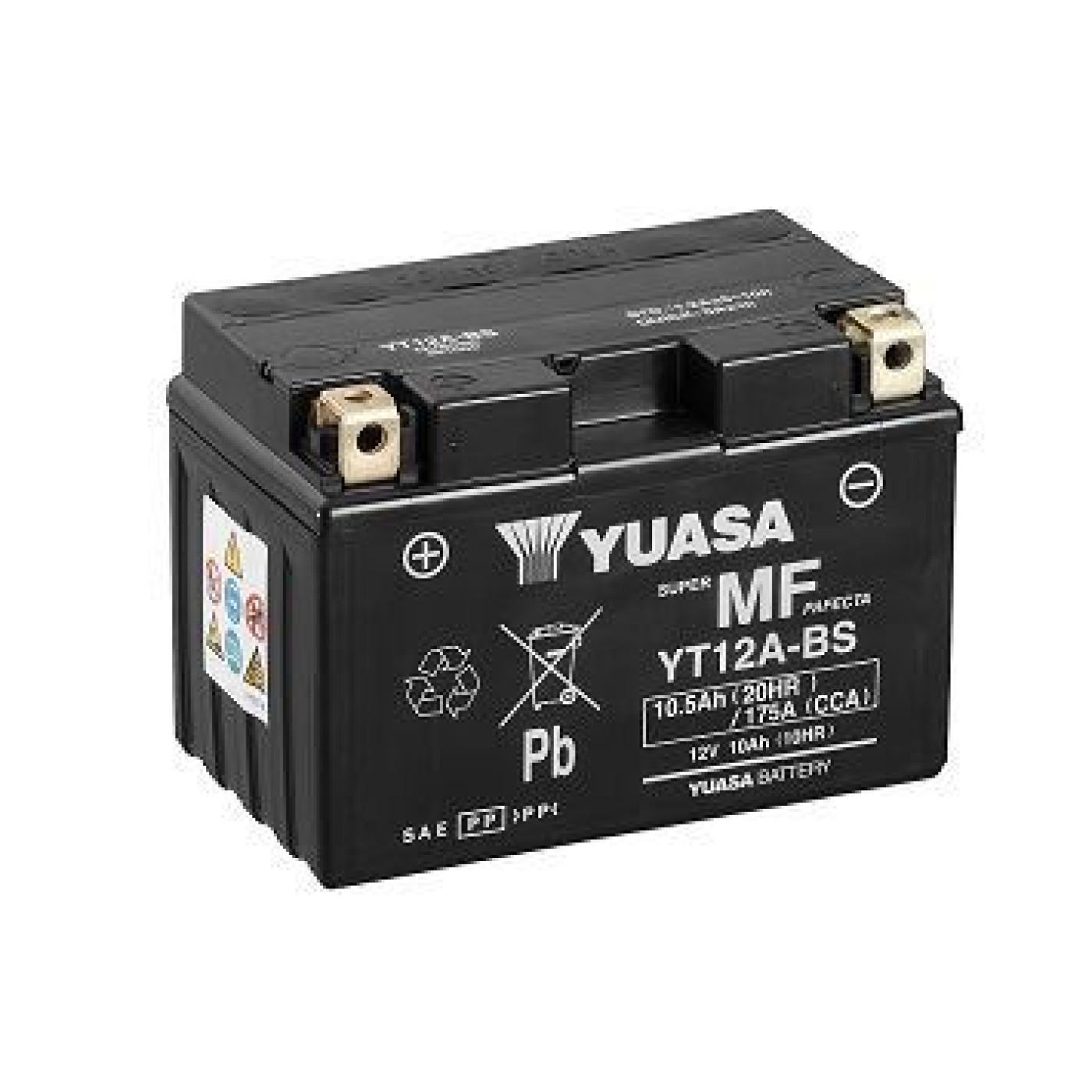 ΜΠΑΤΑΡΙΑ YT12A BS ΜΕ ΞΕΧ ΥΓΡΑ YUASA TAIWAN (6)