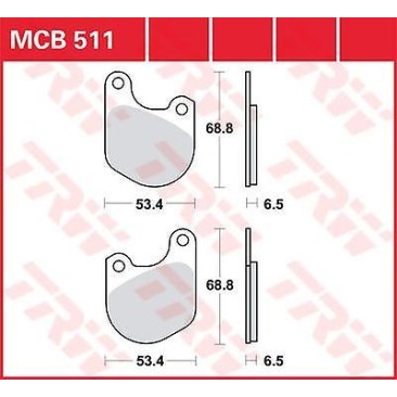 ΤΑΚΑΚΙΑ MCB511 TRW LUCAS ΓΕΡΜΑΝΙΑΣ F71