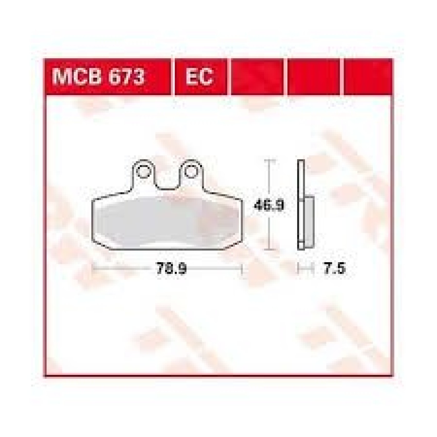 ΤΑΚΑΚΙΑ MCB673 TRW LUCAS ΓΕΡΜΑΝΙΑΣ F256