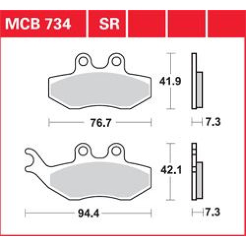 ΤΑΚΑΚΙΑ MCB734 TRW LUCAS ΓΕΡΜΑΝΙΑΣ F194
