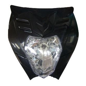 ΜΑΣΚΑ ΦΑΝΟΥ ENDURO YP-00-03 ΜΑΥΡΗ ROC
