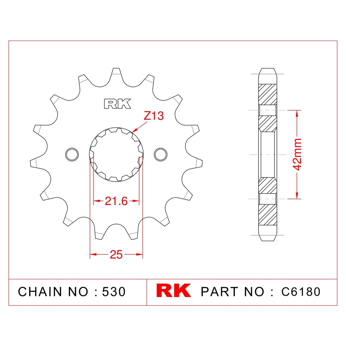 ΓΡΑΝΑΖΙ ΕΜΠΡ C6180 17Δ 513 519 RK