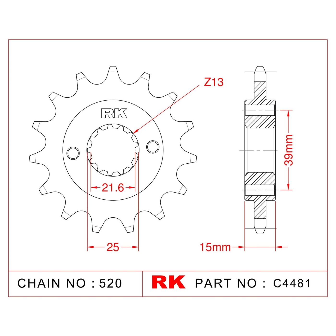 ΓΡΑΝΑΖΙ ΕΜΠΡ C4481 14Δ 1042 RK